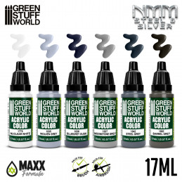 Paint Set - NMM Steel and Silver | Model Paint Sets