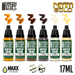 Paint Set - NMM Gold | Model Paint Sets