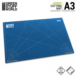 Mr. CUTTING MAT A3 SIZE, BASIC TOOLS FOR PLASTIC MODELLING