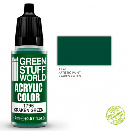 Acrylic Color KRAKEN GREEN - OUTLET | OUTLET - Paints