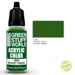 Colore acrilico ROCKET GREEN - OUTLET