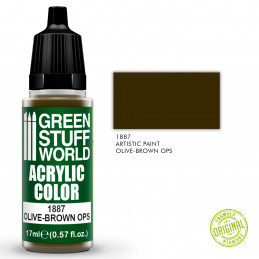 Pintura Acrilica OLIVE - BROWN OPS - OUTLET OUTLET - Pinturas