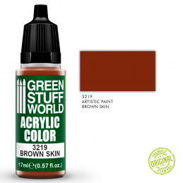 Acrylic Color BROWN SKIN - OUTLET | OUTLET - Paints