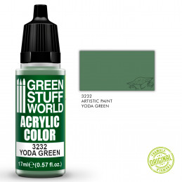 Acrylic Color YODA GREEN - OUTLET