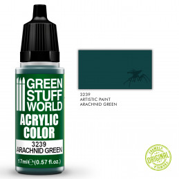 Acrylic Color ARACHNID GREEN - OUTLET