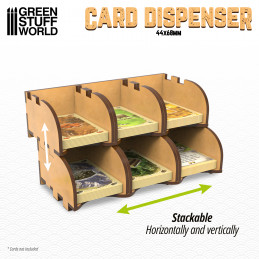 Distributeur de cartes - 73x50mm | Accessoires pour Jeux de Cartes
