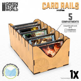 Card Rails - 100x185mm
