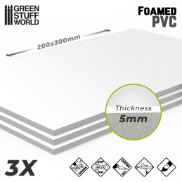 Foamed PVC 5 mm