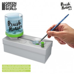 Brush Rinser - Dispensador de agua Enjuagador de pinceles