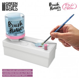 Rosa Brush Rinser - Wasserspender | Wasserspender