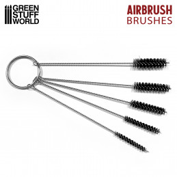 Airbrush-Reinigungsbürsten-Set | Airbrush