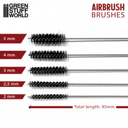Airbrush Cleaning BRUSHES set | Airbrushing