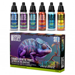 Chameleon Acrylic Paint Set 1 | Chameleon Paints