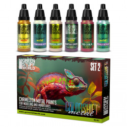 Chameleon Acrylic Paint Set 2 | Chameleon Paints