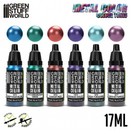 Metallic Paints Set - Colours | Metallic Paints