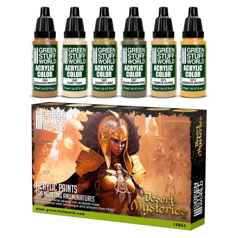 Set Peinture - Mystères du désert | Kits peinture Set Peinture - Mystères du désert | Kits peinture