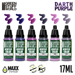 Farbset - Darth Purple | Acrylfarben set
