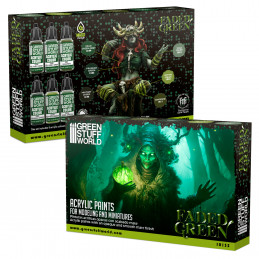 Paint Set - Faded Green | Model Paint Sets