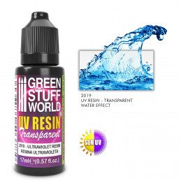 Resina Ultravioleta 17ml - Efecto Agua