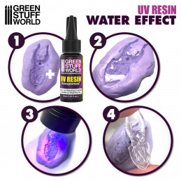Resina Ultravioletta 30ml - Effetto Acqua | Resina UV