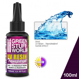 Resina Ultravioleta 100ml - Efecto Agua
