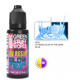 Resina Ultravioletta Blu - GLOW 17ml | Resina UV