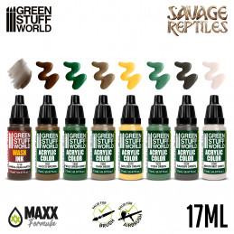 Paint Set - Savage Reptiles | Model Paint Sets