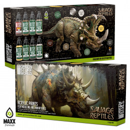 Set Pintura - Savage Reptiles Sets de Pintura