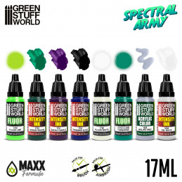Farbset - Spectral Army | Acrylfarben set