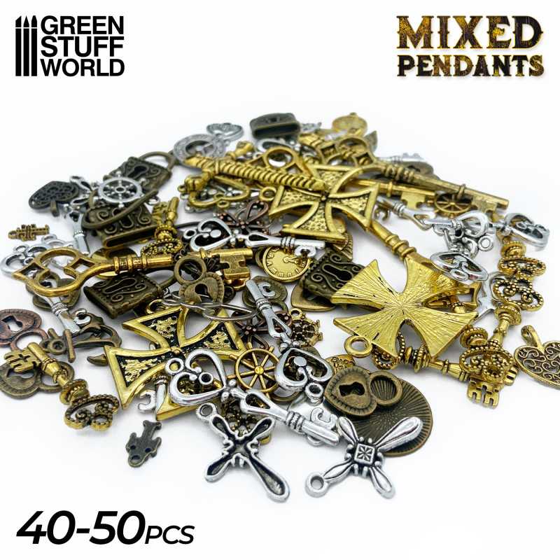 SteamPunk Mixed Pendants Set - OUTLET | OUTLET - Hobby Accessories SteamPunk Mixed Pendants Set - OUTLET | OUTLET - Hobby Accessories