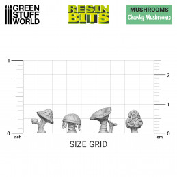 3D-Druckset - Dicke Pilze | Pflanzen und Vegetation