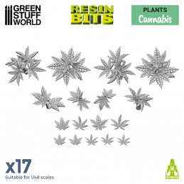 3D-Druckset - Cannabis | Pflanzen und Vegetation