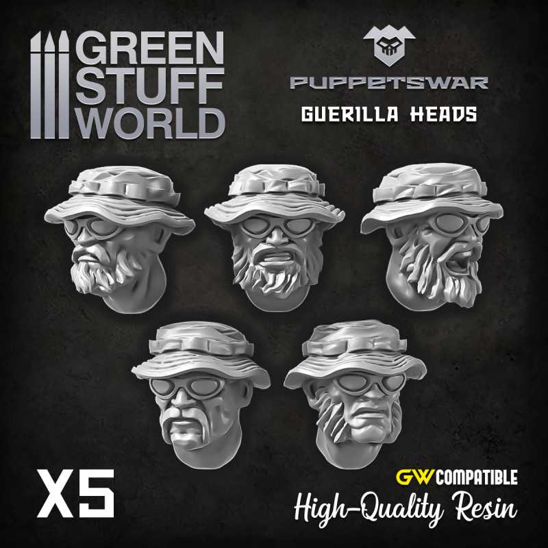 Guerilla Heads | Resin items