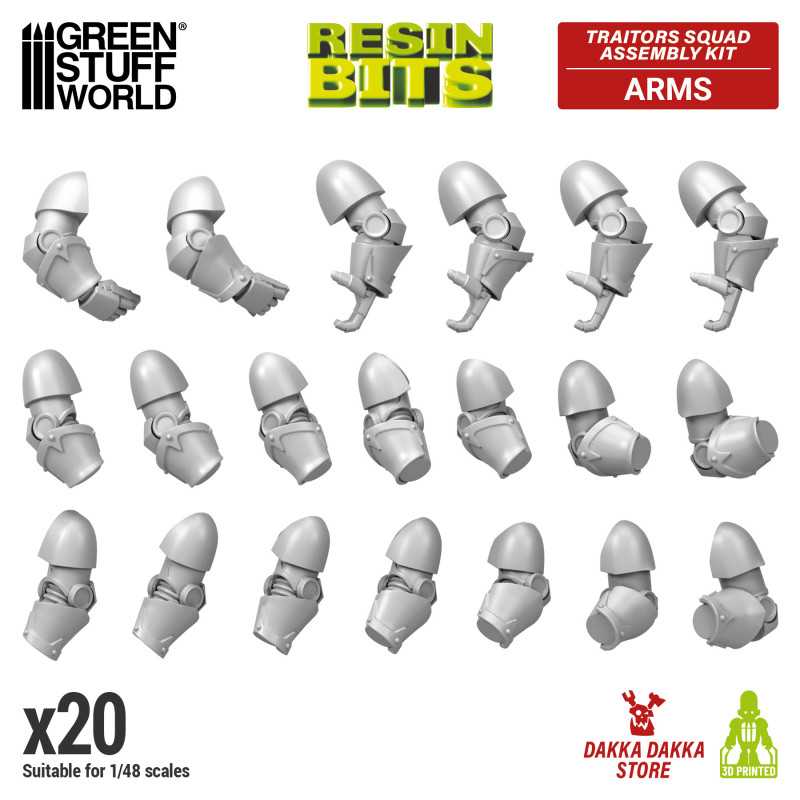 DakkaDakka - TRAITORS SQUAD - Chaos Arms | Resin items DakkaDakka - TRAITORS SQUAD - Chaos Arms | Resin items