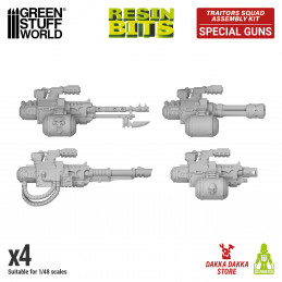 DakkaDakka - TRAITORS SQUAD - Chaos Special Guns | Resin items