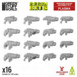 DakkaDakka - TRAITORS SQUAD - Chaos Plasma gun | Resin items