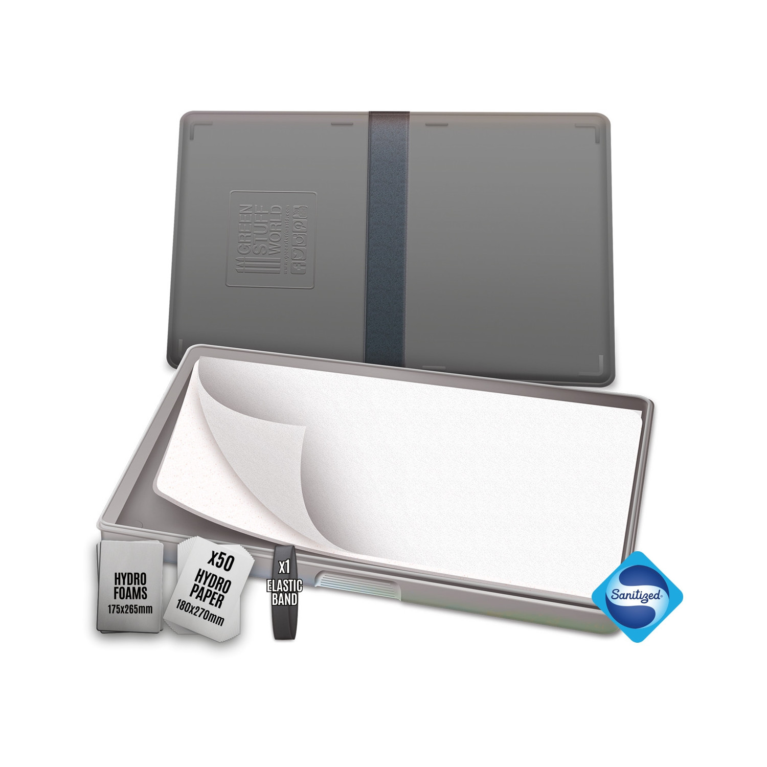Acrylic wet palette XL | Wet Palette XL - GSW
