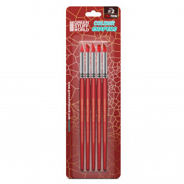 Colour Shapers Brushes SIZE 2 - EXTRA FIRM | Silicone Tools