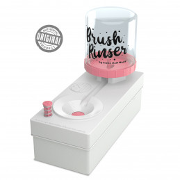 Brush Rinser - Dispensador de agua Rosa Enjuagador de pinceles