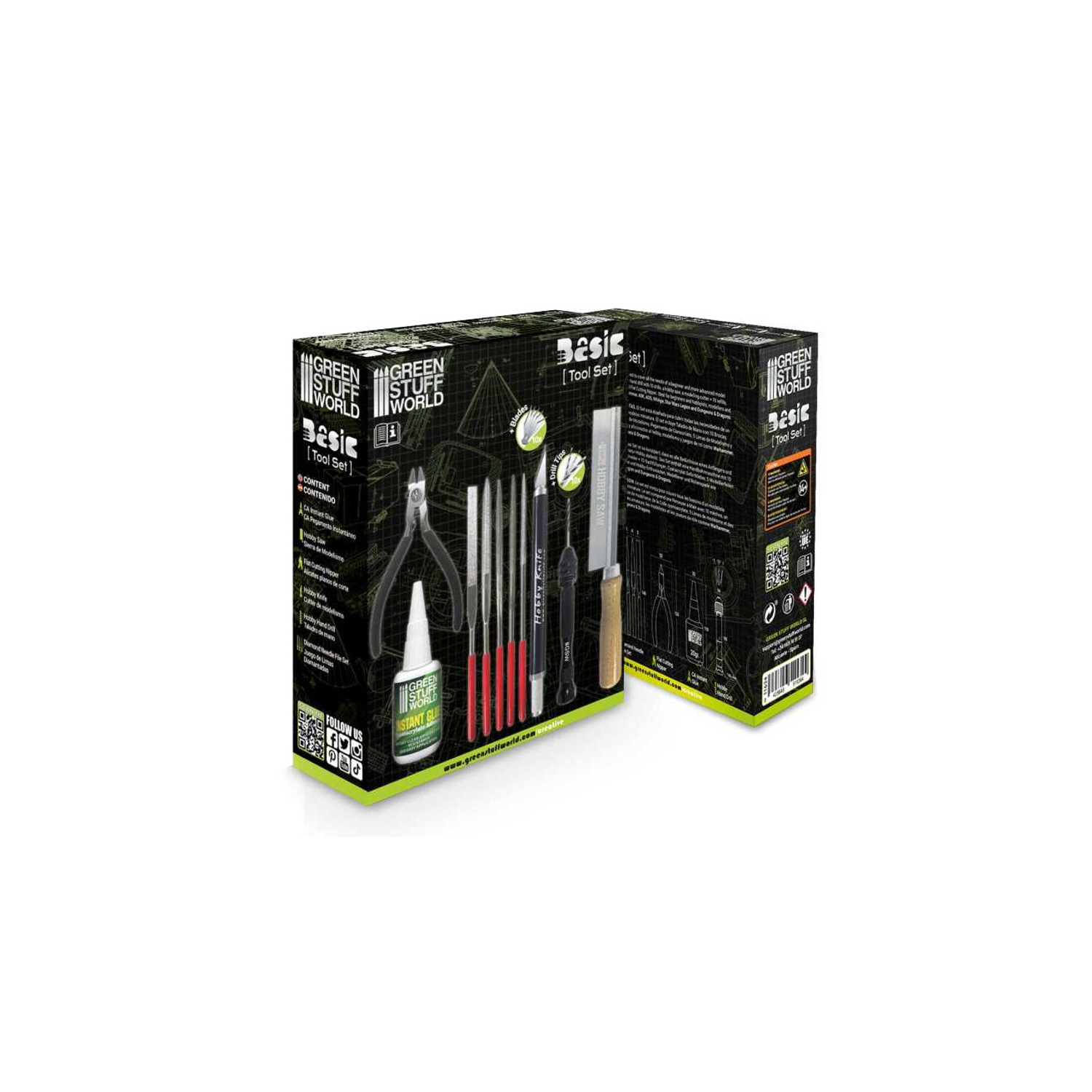 Kit d'outils de base | Set d'outils modélisme Kit d'outils de base | Set d'outils modélisme