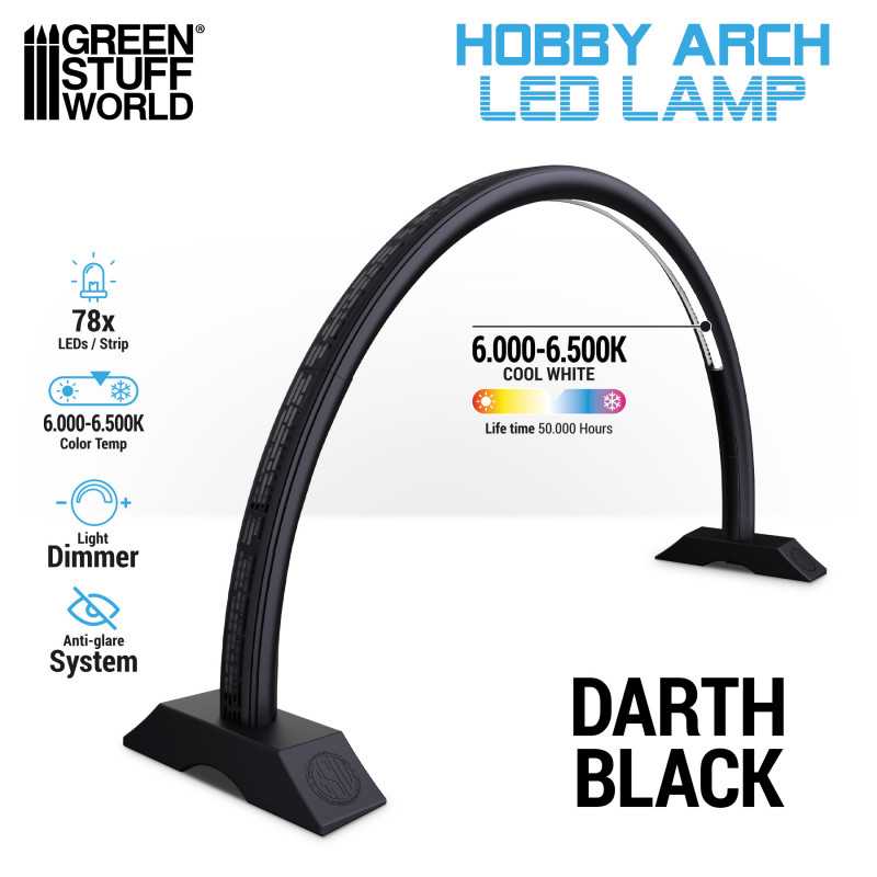 Lampara de arco LED - Darth Black Lamparas de Arco