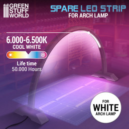 Replacement LED Strip for Arch Lamp - Faded White | Arch Lamps