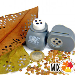 Miniature Leaf Punch GREY | Medium 1/35-1/43-1/48