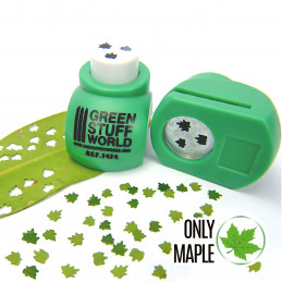 Miniature Leaf Punch MEDIUM GREEN | Big 1/16-1/22-1/30