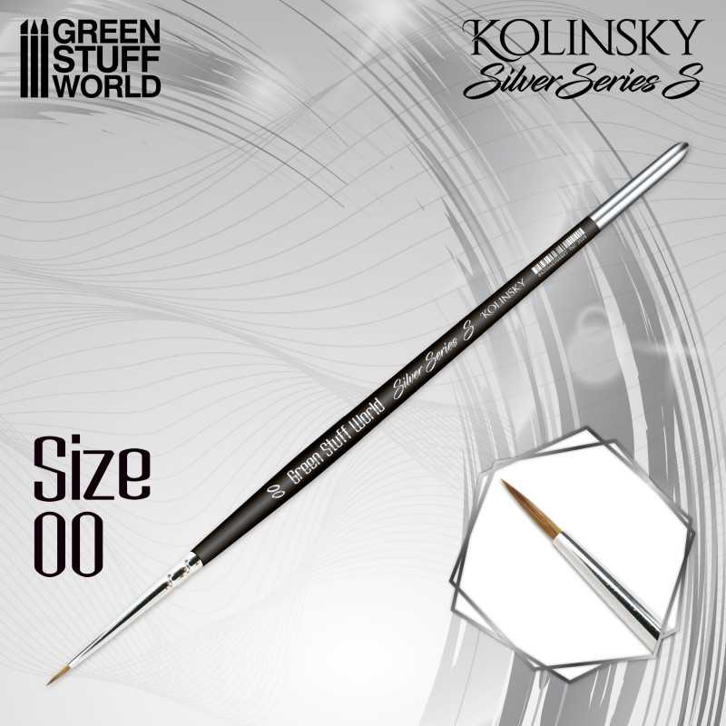 SILVER SERIES (S) - 00 | Kolinsky pinsel