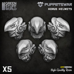 PuppetsWar - Horus Helmets | Heads and helmets