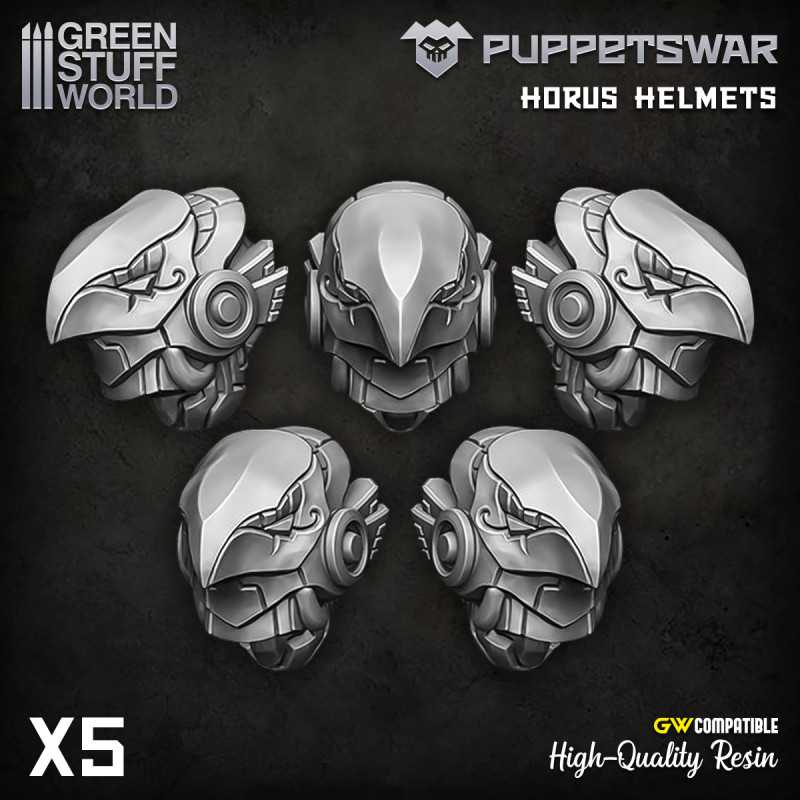 PuppetsWar - Horus Helme | Köpfe und Helme