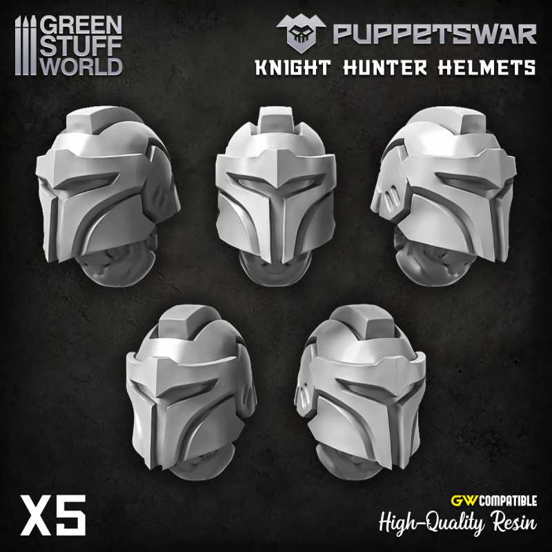 PuppetsWar - Cascos de Knight Hunter Cabezas y cascos