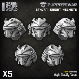 PuppetsWar - Samurai Knight Helmets | Heads and helmets