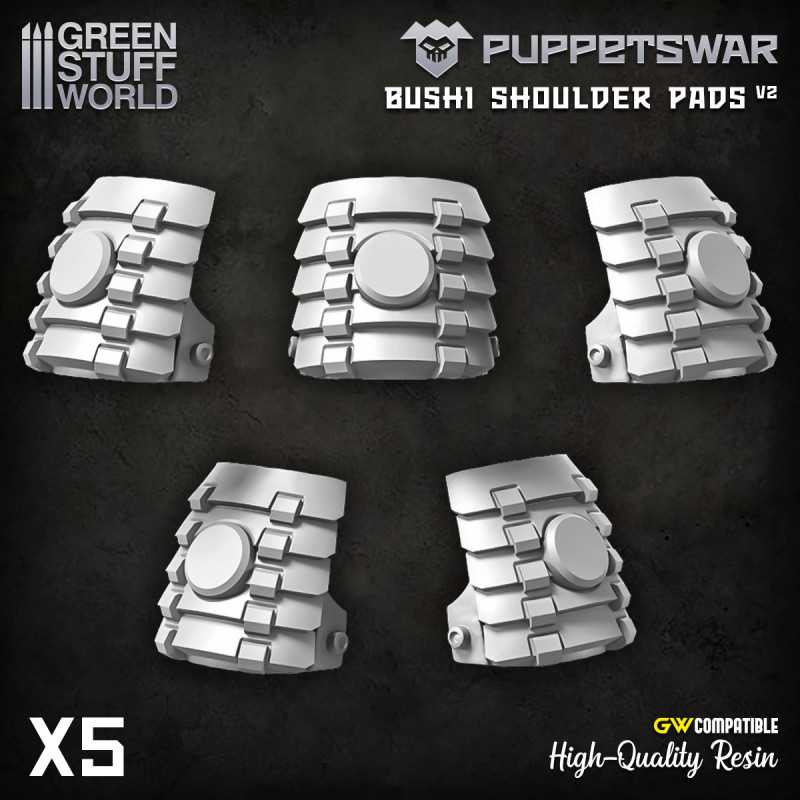 PuppetsWar - Bushi Shoulder Pads V2 | Shields and shoulder pads